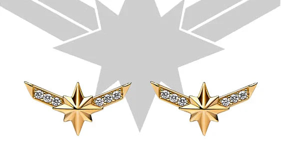 Captain Marvel Earring