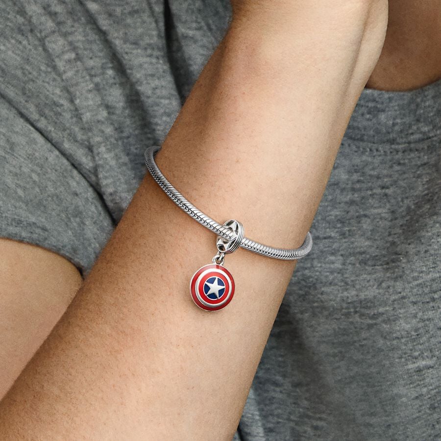 Captain America charm